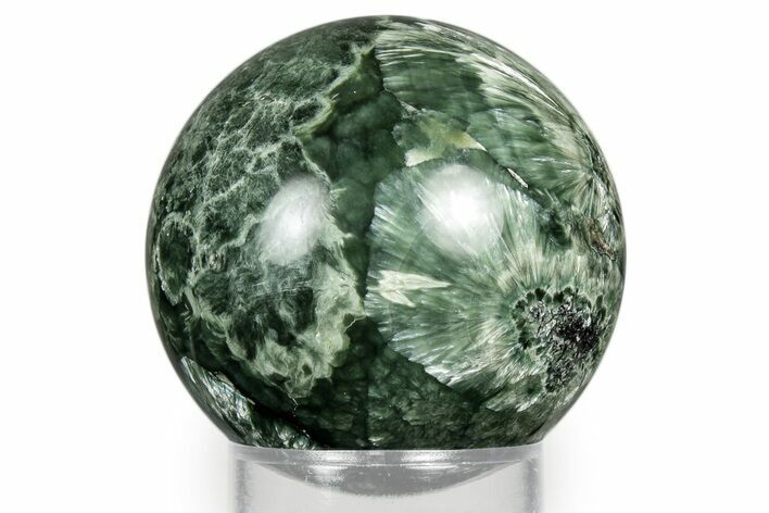 Polished Seraphinite Sphere - Siberia #352669
